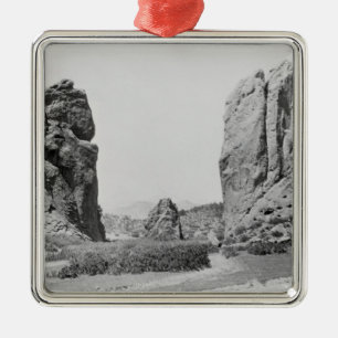 The Gateway and Pike's Peak Metal Tree Decoration