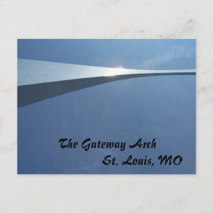 The Gateway Arch in St. Louis, MO Postcard