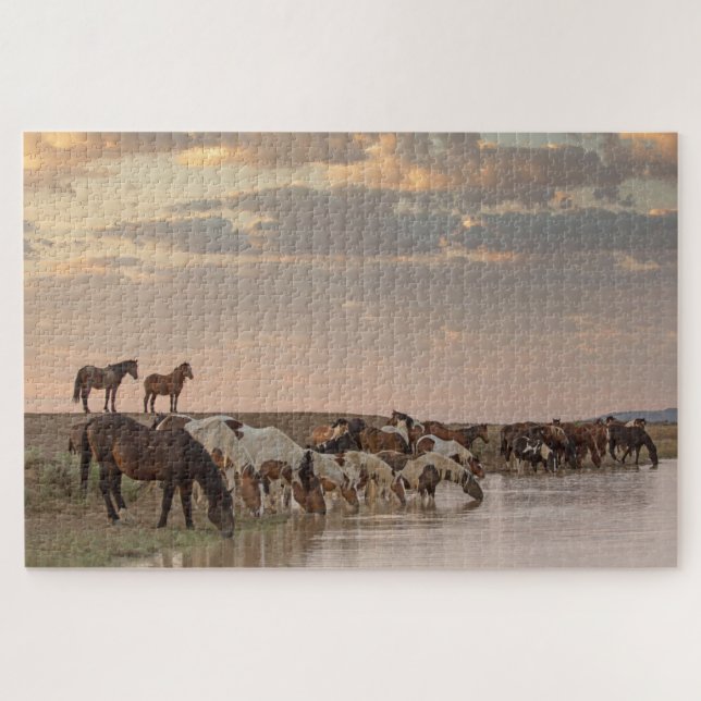"The Gathering" Jigsaw Puzzle (Horizontal)