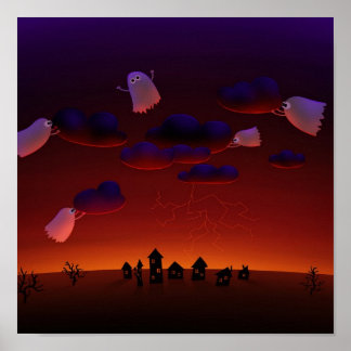 The Gathering Storm (Halloween Night) Poster