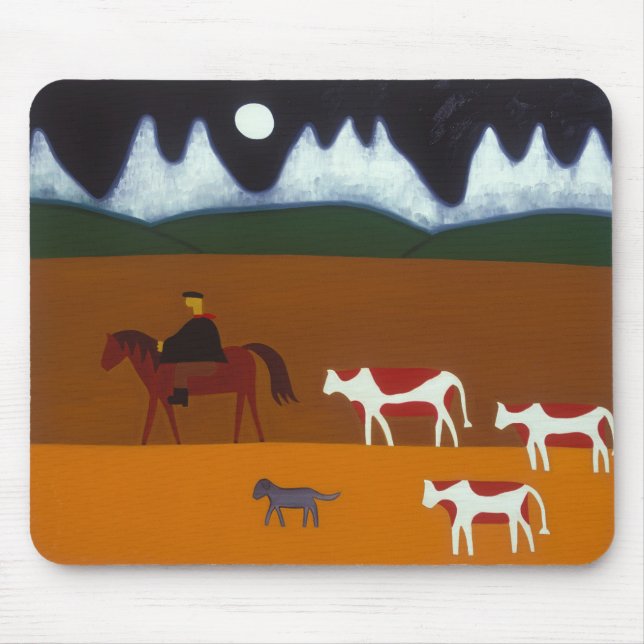 The Gaucho and his Cattle 2006 Mouse Pad (Front)