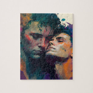 The Gay Men in Love Jigsaw Puzzle