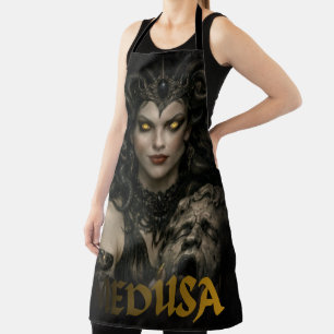 The Gaze of Eternal Silence Apron