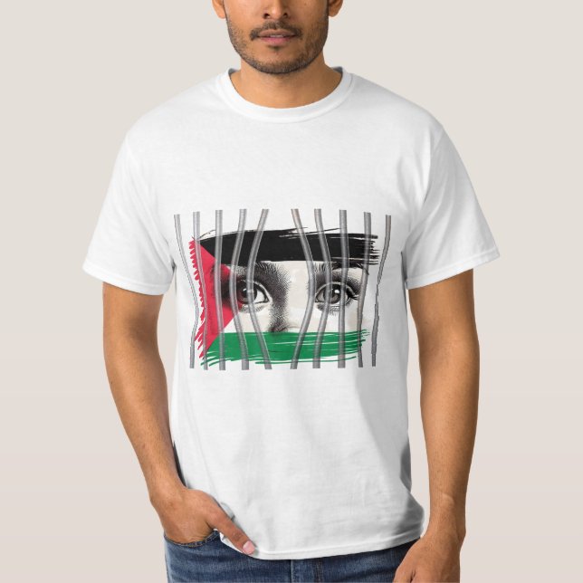 The gaze that dissolves steel. T-Shirt (Front)
