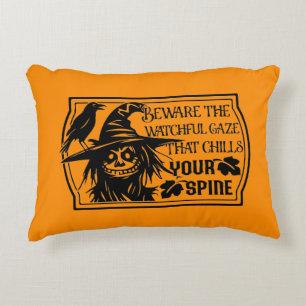 The Gaze That Knows the Dark Decorative Cushion