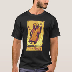 The Geek Gamer Video Game Tarot Card T-Shirt