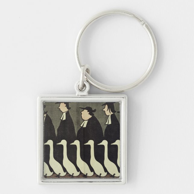 The Geese, anti-clerical Key Ring (Front)