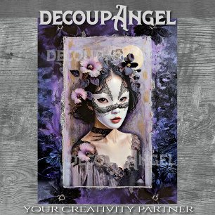 The Geisha Secrets - Decoupage - tissue paper