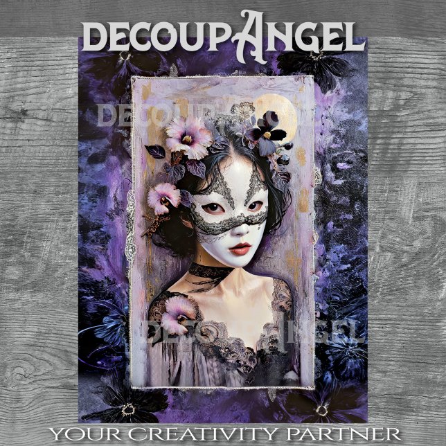 The Geisha Secrets - Decoupage -  tissue paper (Creator Uploaded)