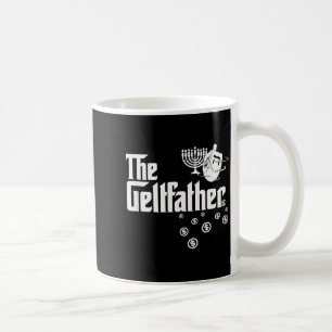 The Geltfather Hanukkah Gelt Dreidel Jewish Dad Me Coffee Mug