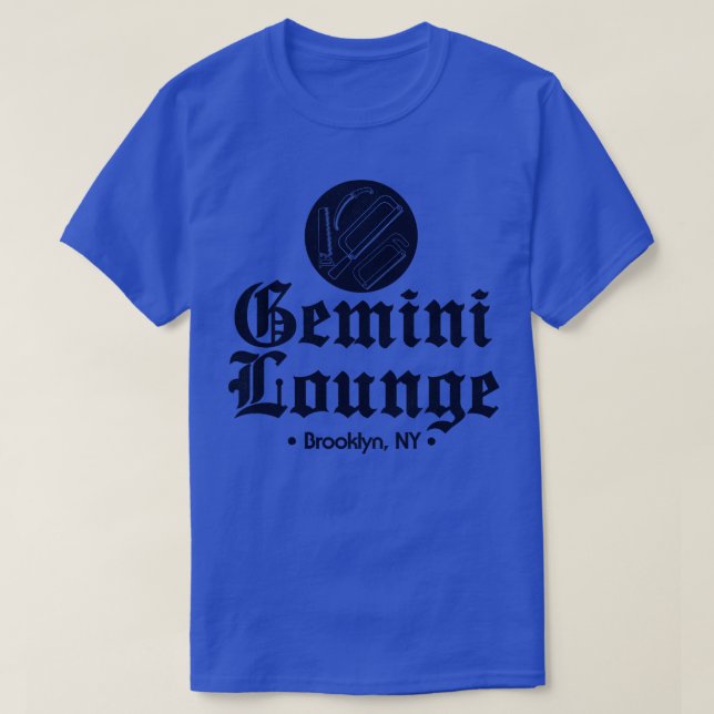 The Gemini Lounge Mafia Club Brooklyn New York T-Shirt (Design Front)