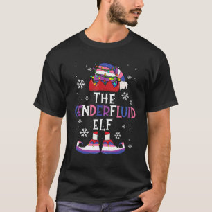 The Genderfluid Elf Christmas Party T-Shirt