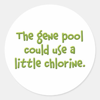 The Gene Pool Classic Round Sticker