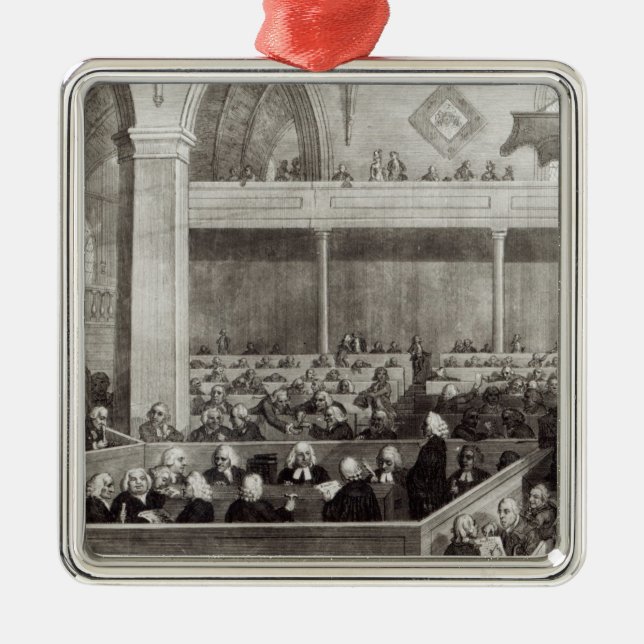 The General Assembly of the Kirk of Scotland Metal Tree Decoration (Front)