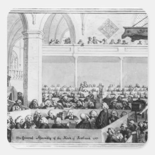 The General Assembly of the Kirk of Scotland Square Sticker