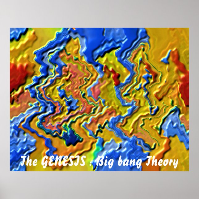 The GENESIS : Big bang Theory Poster (Front)