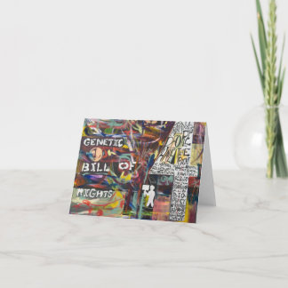 The Genetic Bill of Rights Painting #4 Card