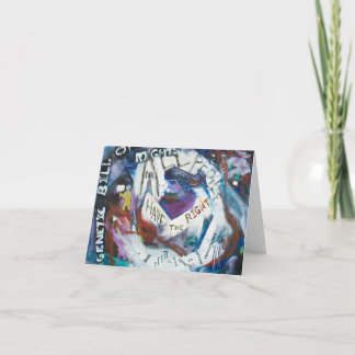 The Genetic Bill of Rights Painting #9 Card