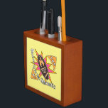The genius is in the mathematics desk organiser<br><div class="desc">Awesome fun design illustrating the power of mathematics knowledge in our lives. Mathematics education is an important asset.</div>