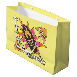 The genius is in the mathematics large gift bag