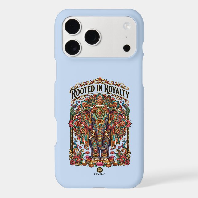 The Gentle Giant: Artistic Elephant Design (Back)