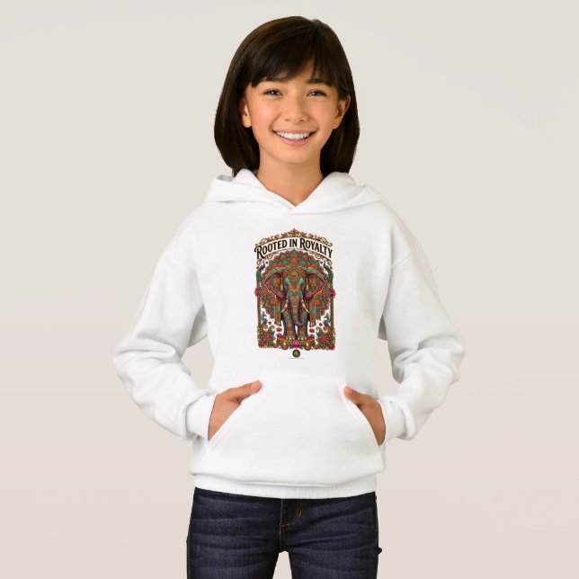 The Gentle Giant: Artistic Elephant Design (Front Full)