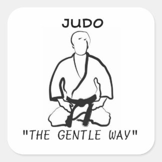 THE GENTLE WAY SQUARE STICKER