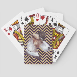 The Gentleman Airedale Playing Cards