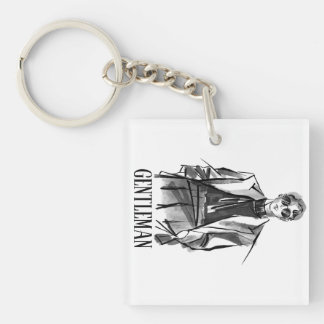 The gentleman  key ring