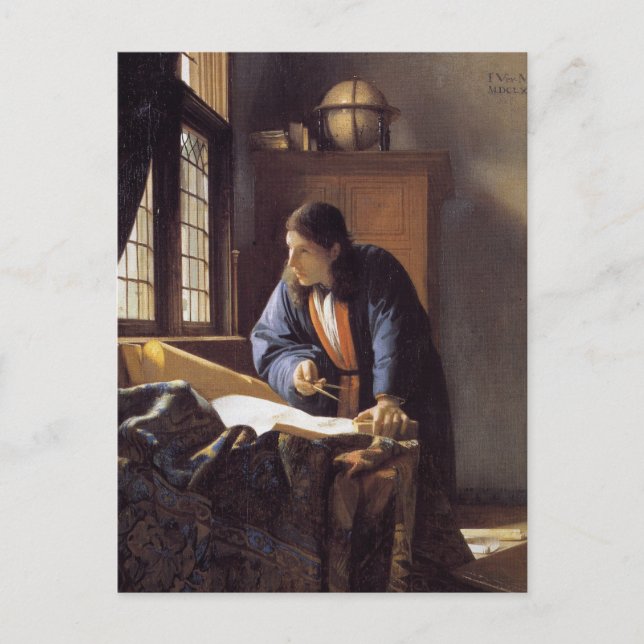 The Geographer Postcard (Front)