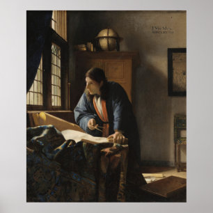 The Geographer Poster