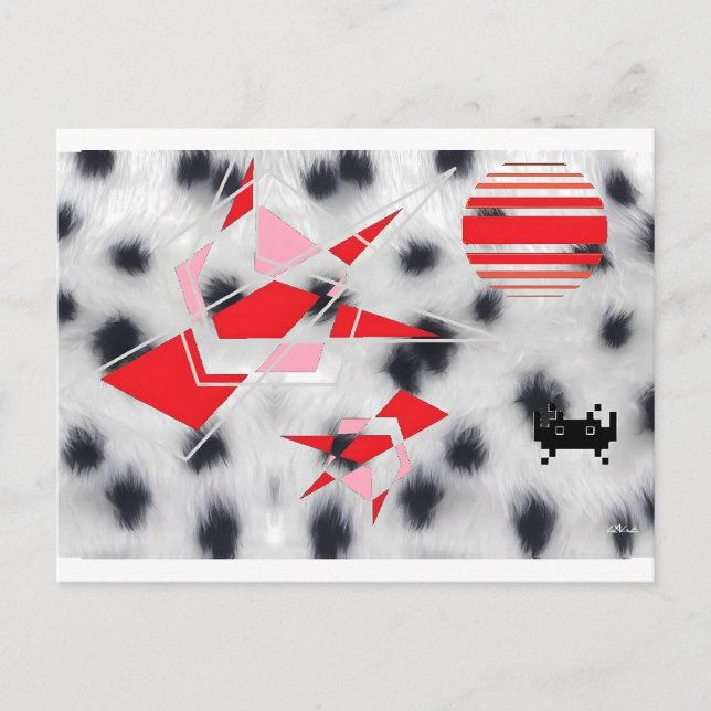 The Geometric Thing Part C Postcard (Front)