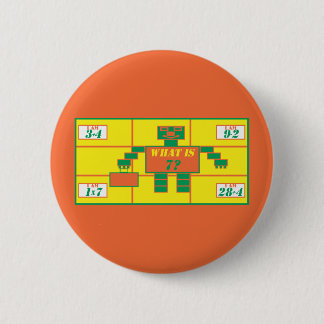 The Geometrics-Button-Rectangle-Age 7 6 Cm Round Badge