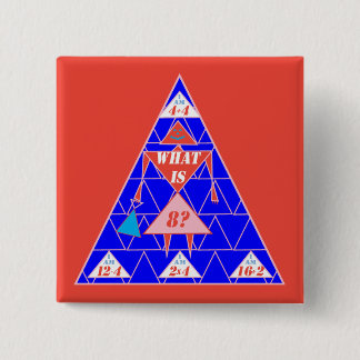 The Geometrics-Button-Triangle-Age 8 15 Cm Square Badge