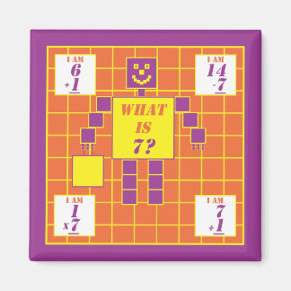 The Geometrics-Magnet-Square-Age 7 Magnet