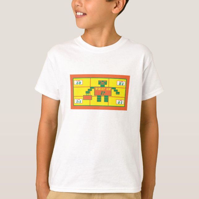 The Geometrics-TShirt-Rectangle-Age 4 T-Shirt (Front)