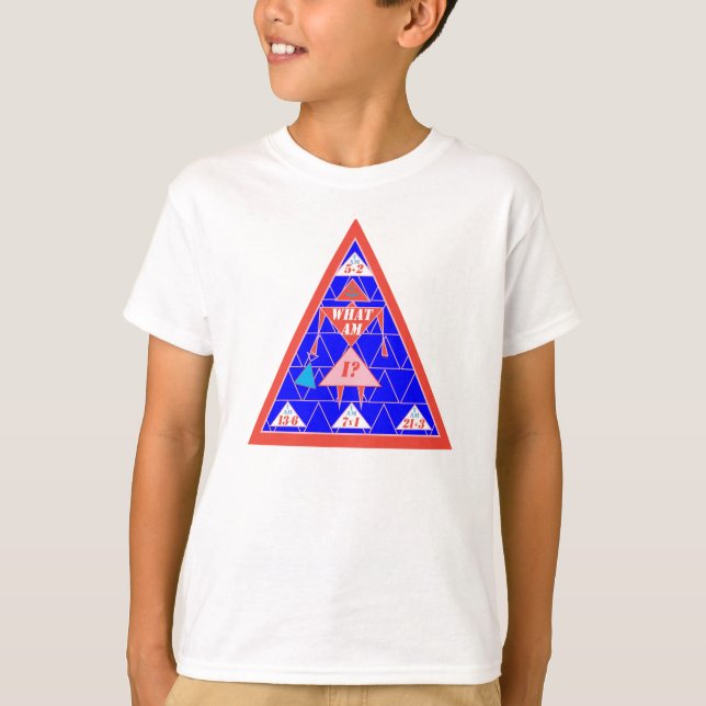 The Geometrics-TShirt-Triangle-Age 7 T-Shirt (Front)