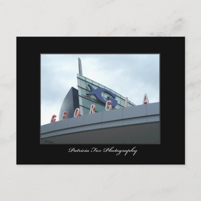 The Georgia Aquarium - Postcard (Front)