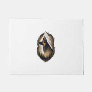 The German Shepherd 003 Doormat