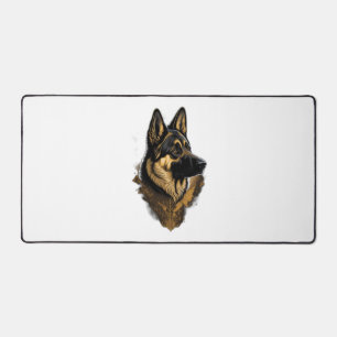 The German Shepherd 004 Desk Mat