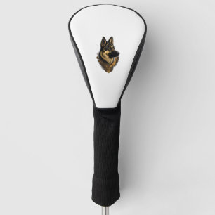 The German Shepherd 004 Golf Head Cover