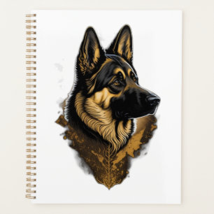 The German Shepherd 004 Planner