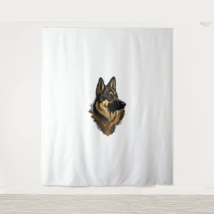 The German Shepherd 004 Tapestry