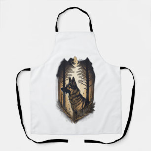 The German Shepherd 006 Apron