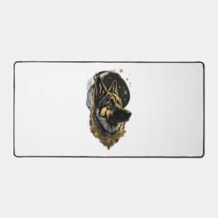 The German Shepherd 007 Desk Mat