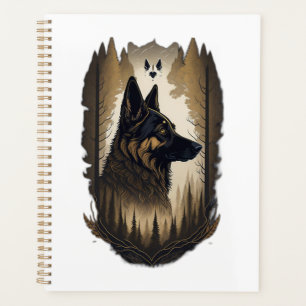 The German Shepherd 008 Planner