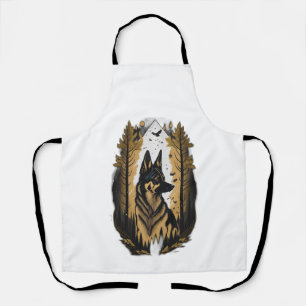 The German Shepherd 009  Apron