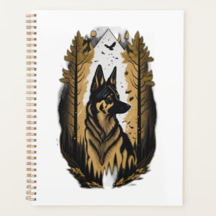 The German Shepherd 009 Planner
