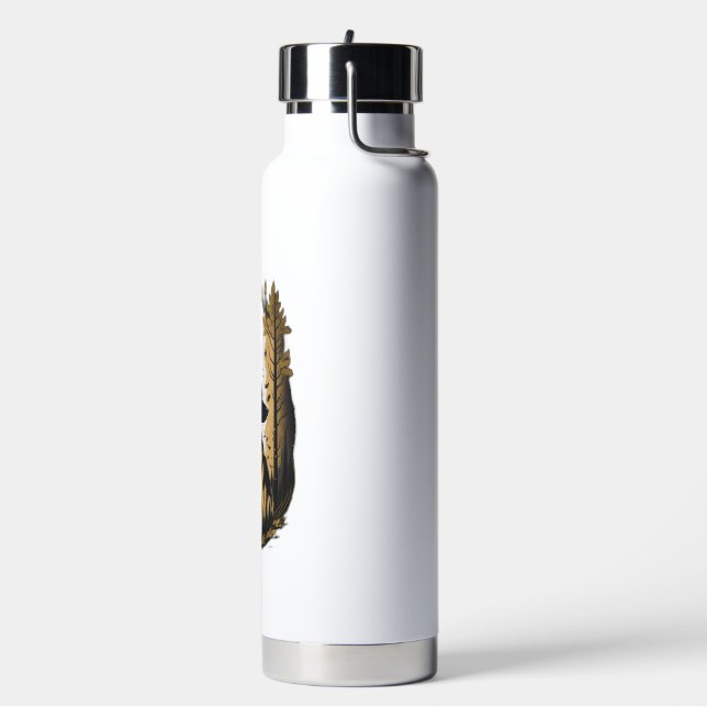 The German Shepherd 009  Water Bottle (Left)