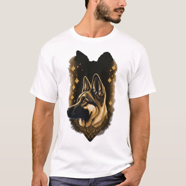 The German Shepherd 011  T-Shirt (Front)